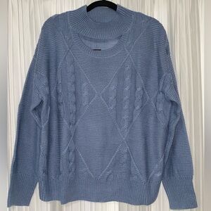NWT Steve Madden Blue Sweater XL